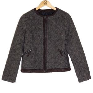 For Cynthia Quilted Bomber Jacket